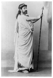 Mounet-Sully（1841-1916）作为俄狄浦斯在俄狄浦斯雷克斯的俄狄浦斯（公元前496-406） 作者 加缪